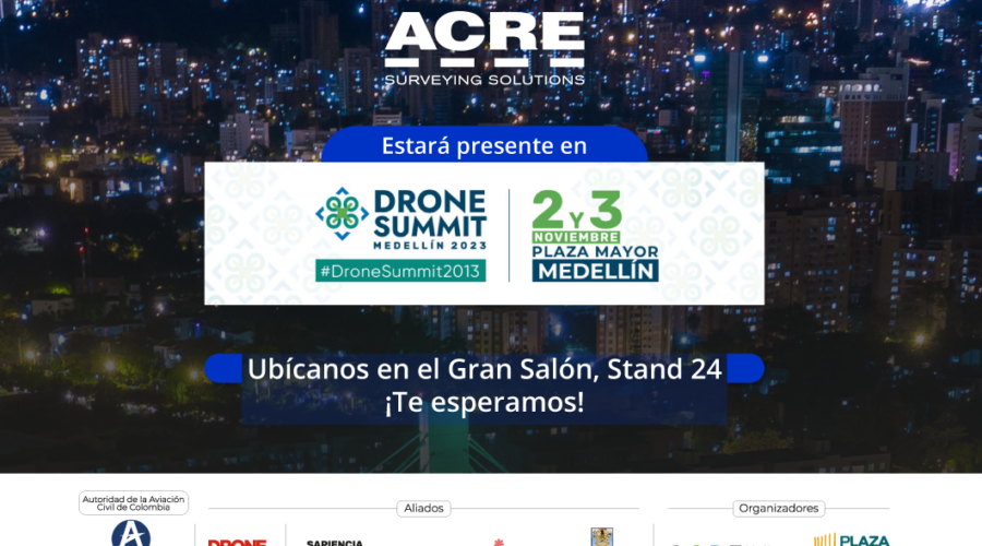 GRUPO ACRE: Impulsando la innovación y tecnología en Drone Summit 2023