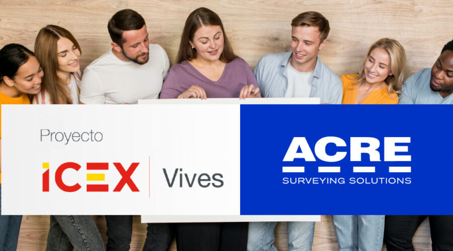 ACRE Surveying Solutions se une al programa ICEX Vives para apoyar la formación de talentos internacionales