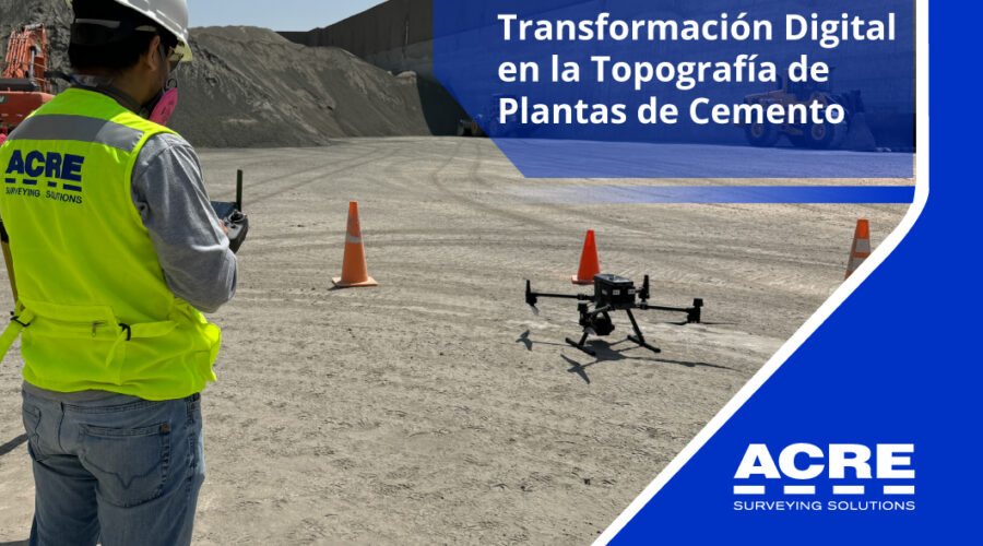 Transformación Digital en la Topografía de Plantas de Cemento: LiDAR DJI Zenmuse L2 en Acción