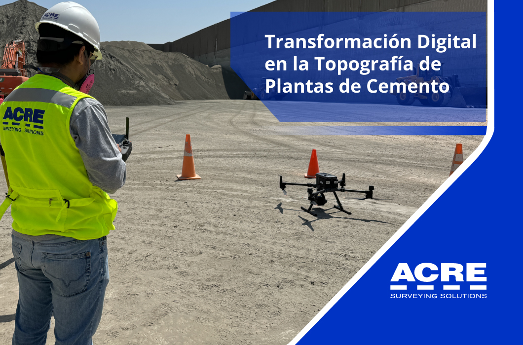 Transformación Digital en la Topografía de Plantas de Cemento: LiDAR DJI Zenmuse L2 en Acción