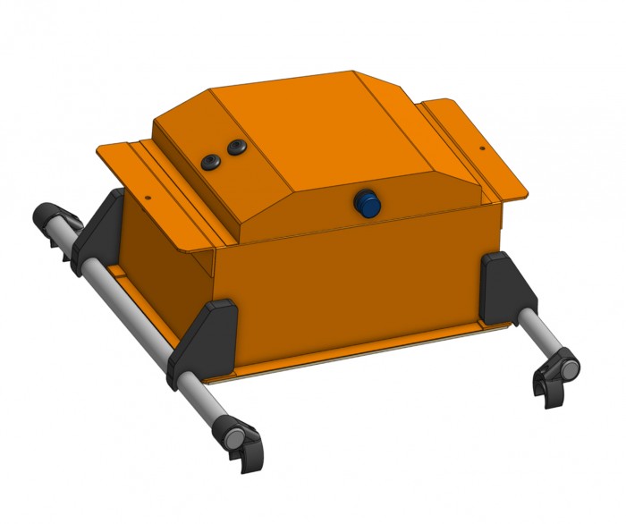 Georradar GPR Zond Aero 1000 «NG» de alta velocidad y RTS