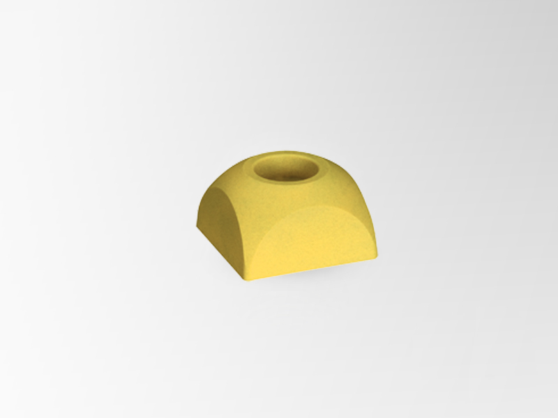 Hito feno cabeza de resina cabeza de domo