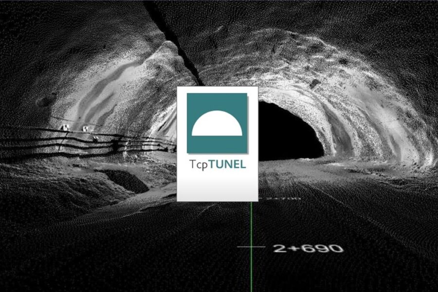 TCP TUNNEL V5 Replanteo y toma de datos en túneles Aplitop