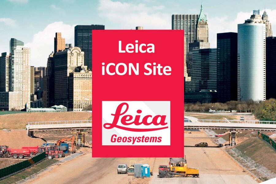 Software de construcción Leica iCON site