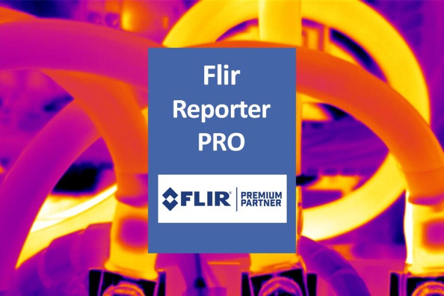FLIR Reporter genera informes térmicos profesionales