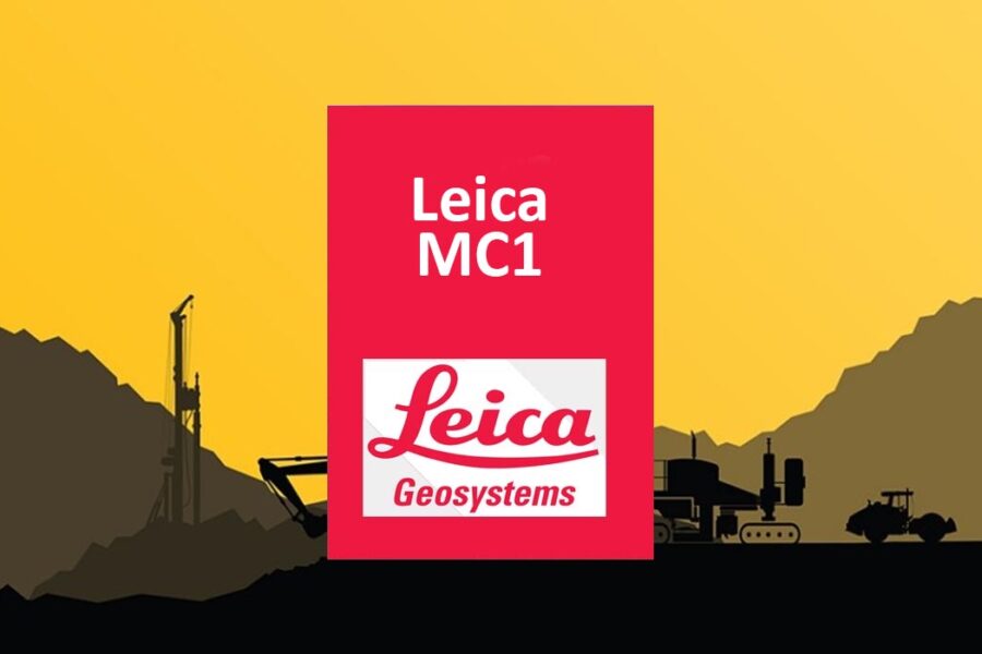 Software de control de máquinas 3D para obra Leica MC1