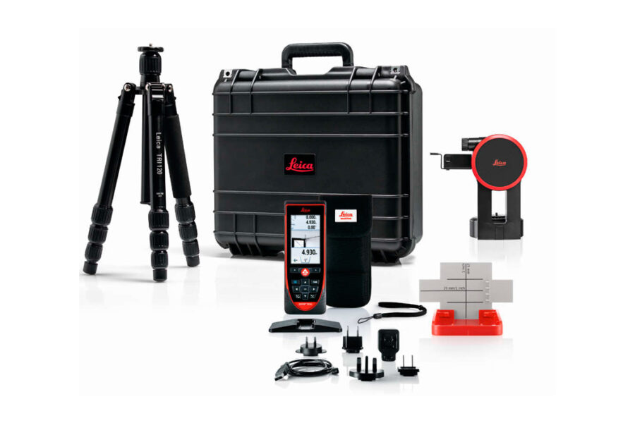 Pack Medidor láser Leica Disto S910 + FTA360S + trípode TRI 120+ GZM3 + maletín