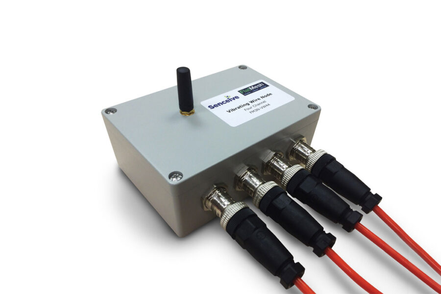 Sensor de cable vibrante de Senceive
