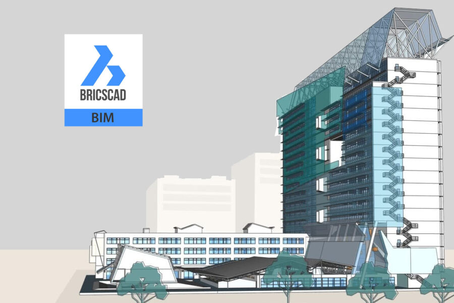 BricsCAD BIM: Software de modelado 3D para construcción