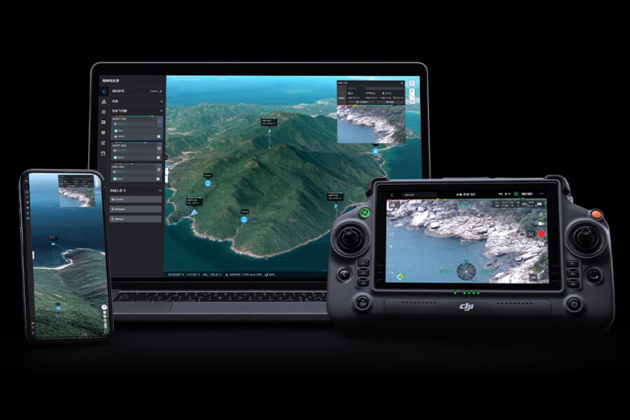 Software de control de flotas DJI FLIGHTHUB 2