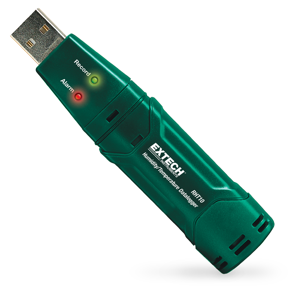 Registrador de datos USB de humedad y temperatura