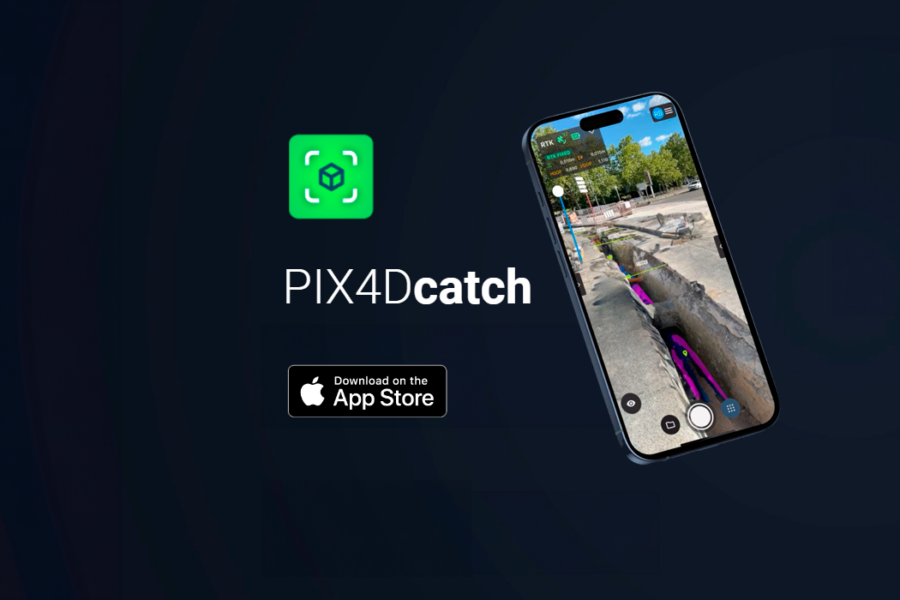PIX4Dcatch Software de escaneo y realidad aumentada