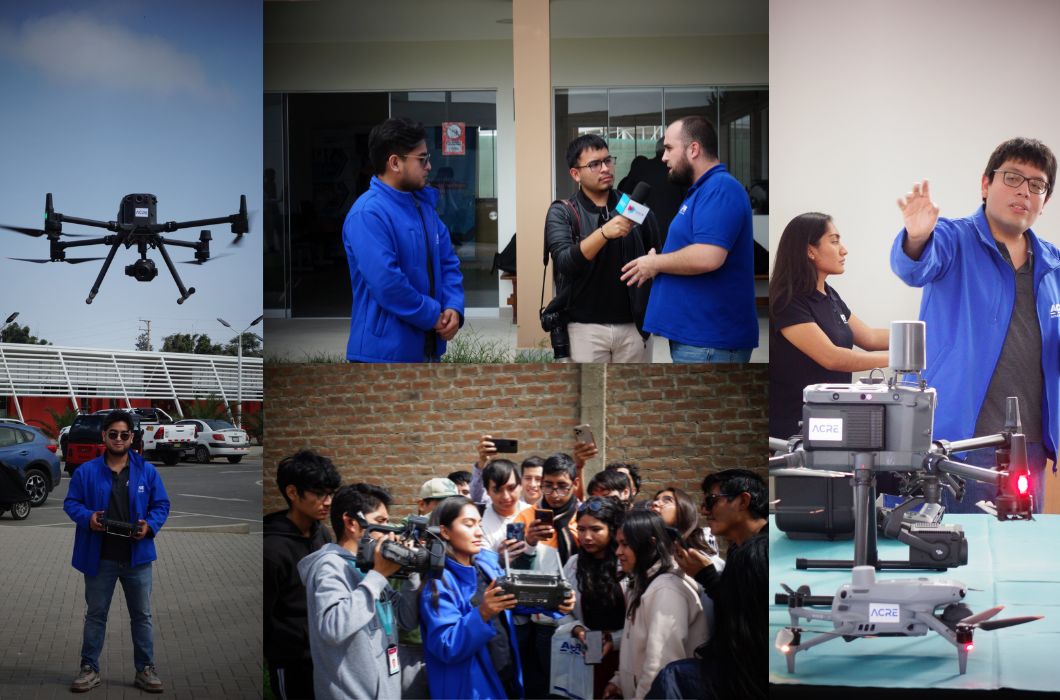 La UCSS incorpora el DJI Mavic 3M con el apoyo de ACRE