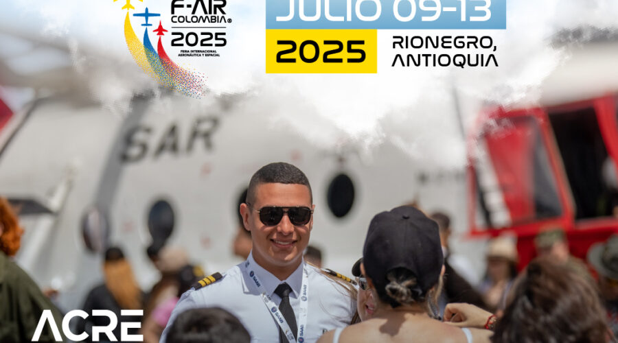 ACRE presentará soluciones con drones, sensores y sistemas aéreos en F-AIR Colombia 2025