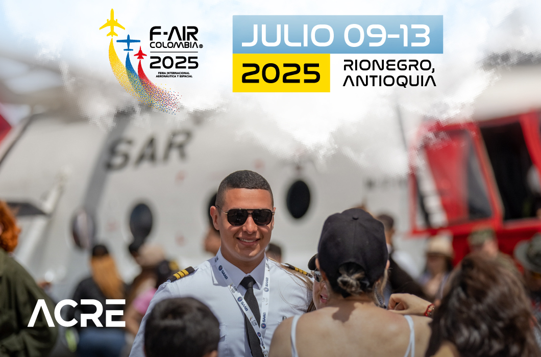 ACRE presentará soluciones con drones, sensores y sistemas aéreos en F-AIR Colombia 2025