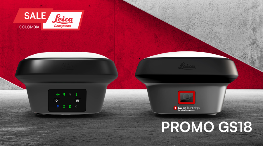 Pack GS18 T + CS20 + Captivate | Solución GNSS Leica