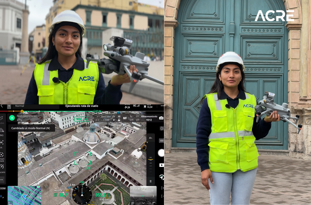 Cómo realizar gemelos digitales con drones DJI Enterprise