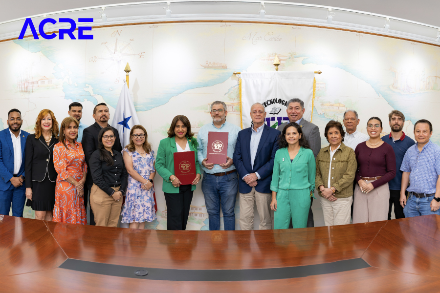 ACRE y la UTP consolidan alianza tecnológica para impulsar el proyecto Smart Campus en Panamá