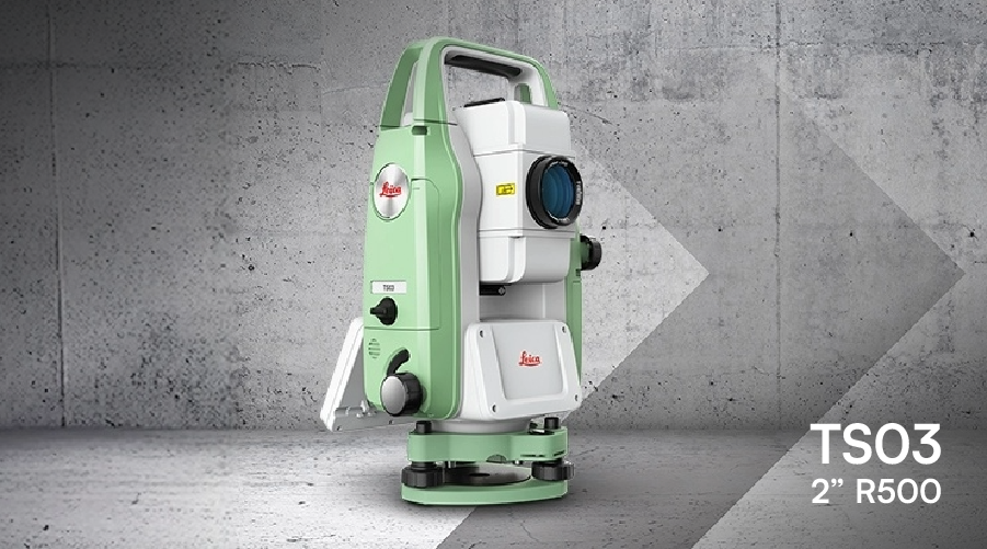 Pack Estación Total Leica TS03 2″ R500