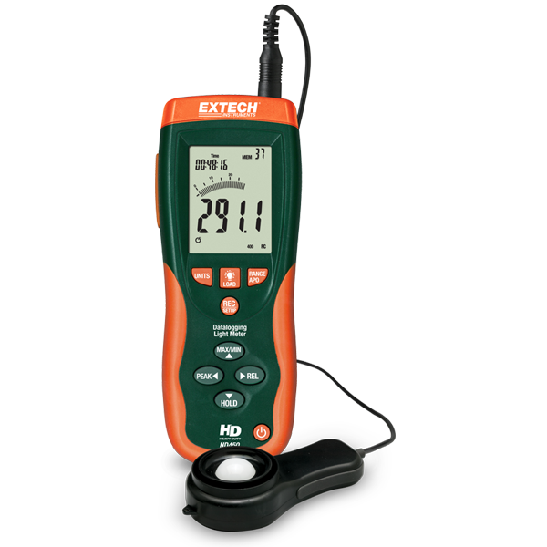 Extech HD450 Luxómetro Digital Profesional con Datalogger