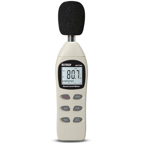 Extech 407730 Sonómetro Digital para Medición de Nivel de Ruido (dB)