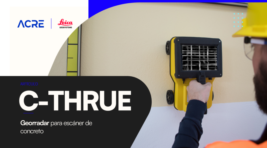 C-thrue: el georradar para escanear el concreto que permite ver más allá de la superficie  
